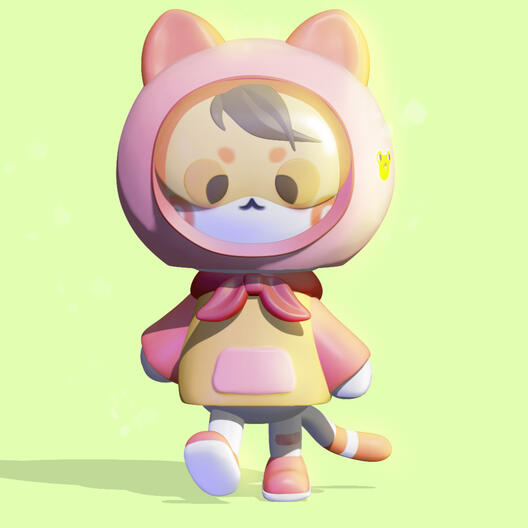 Astro Kitty Front Astro Kitty Front